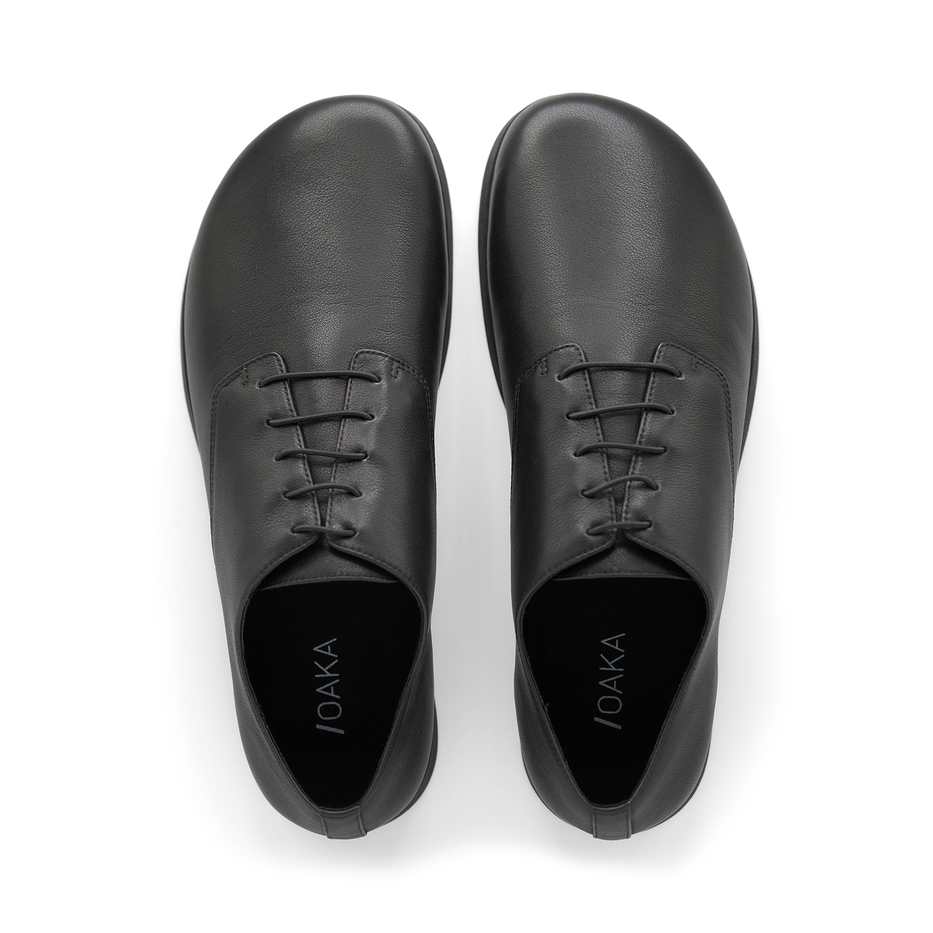barefoot black dress shoes Barefoot Sneakers SHAPEN FEELIN Uni Black Women's Leather comfortable wide toe box